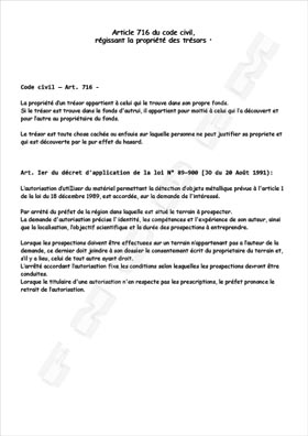 Article 716 du Code Civil